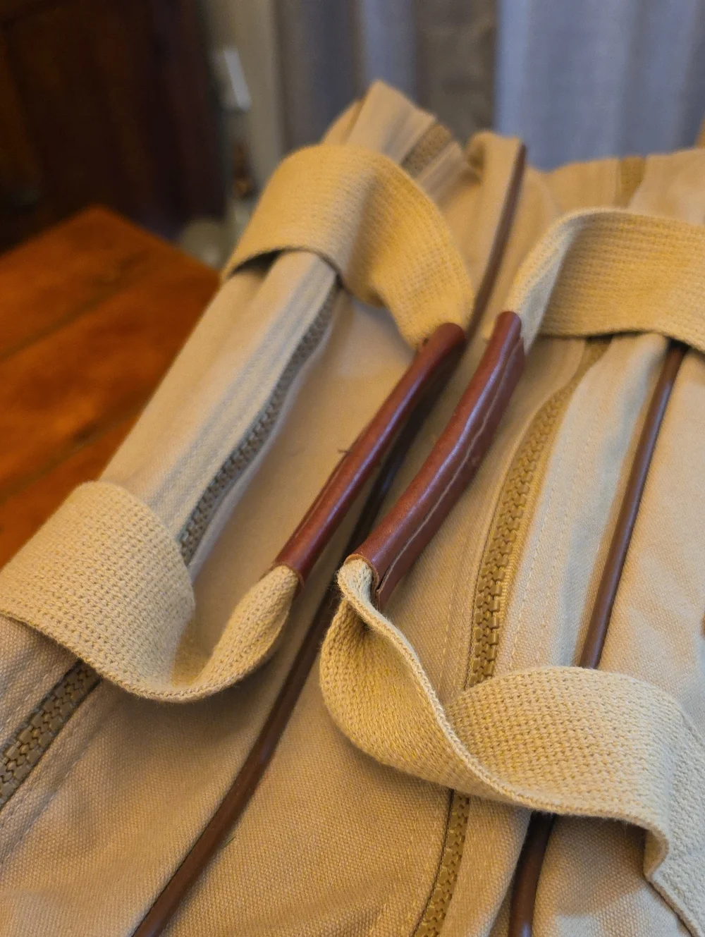 LAND'S END | CANVAS DUFFEL | SQUARE RIGGER TOTE